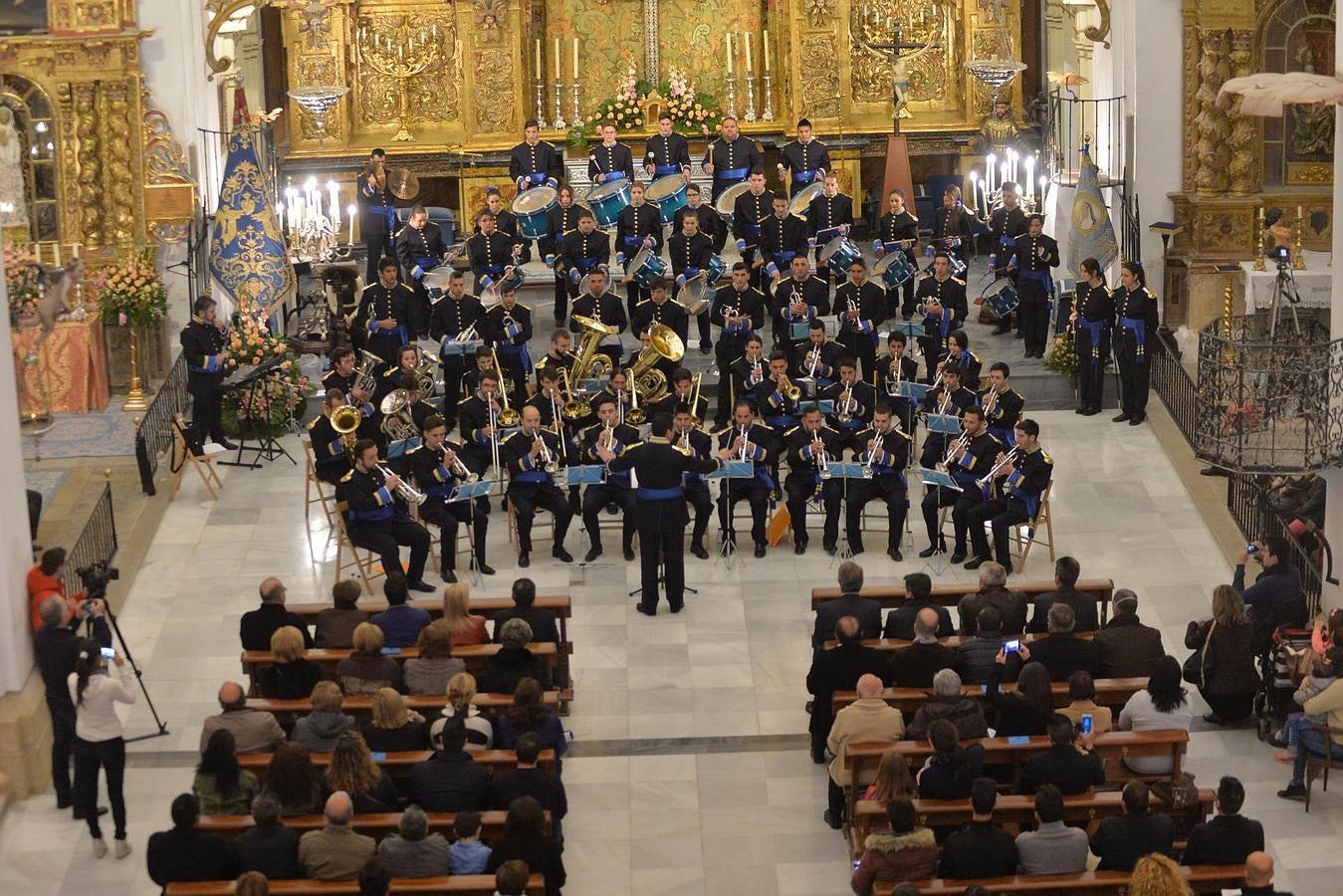 (08-03) Concierto de la cuaresma organizado por la banda del paso azul de Lorca.