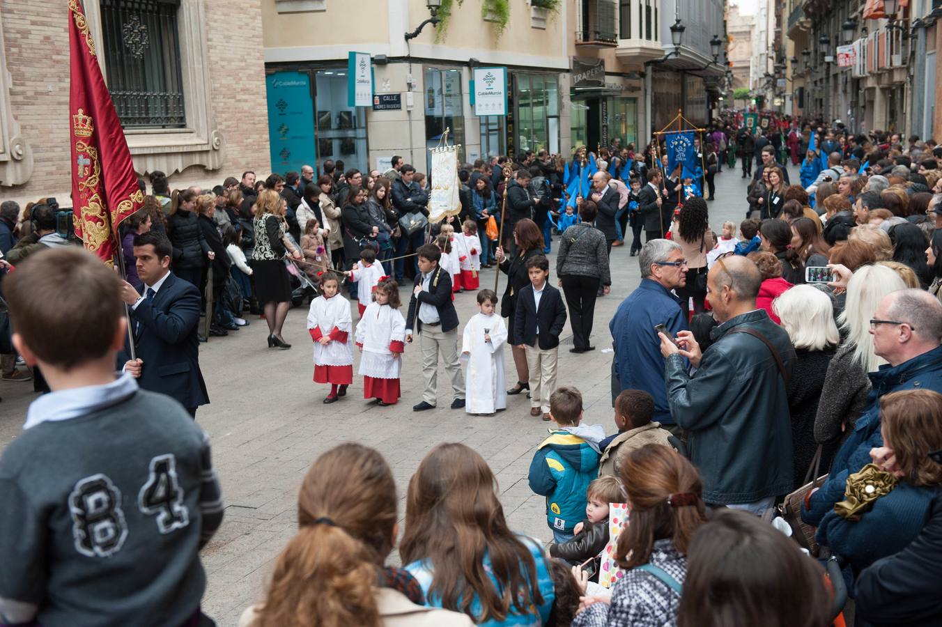 La Procesión del Ángel recorre las calles de la capital