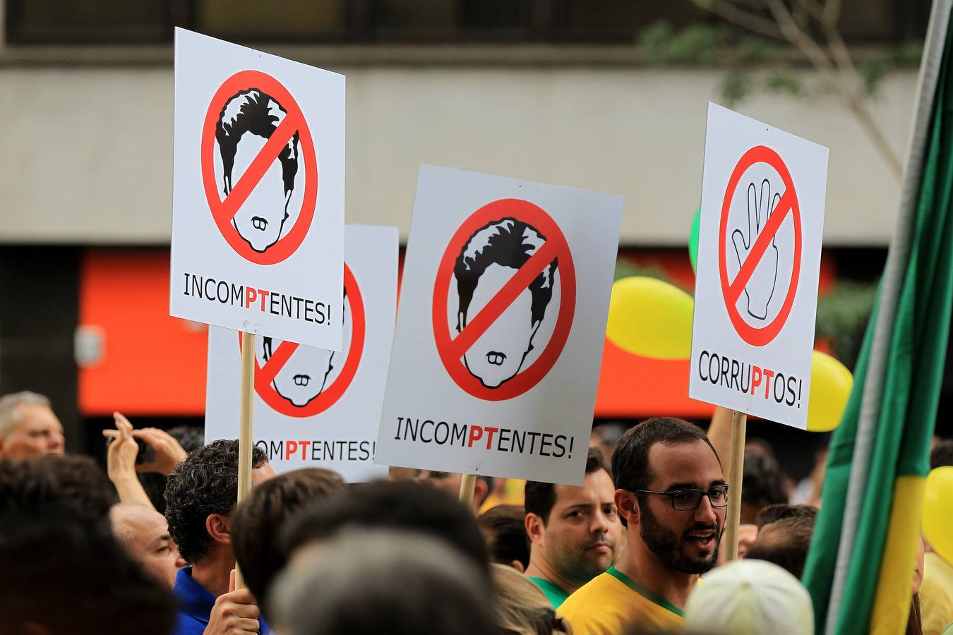 Protesta en Brasil contra Dilma