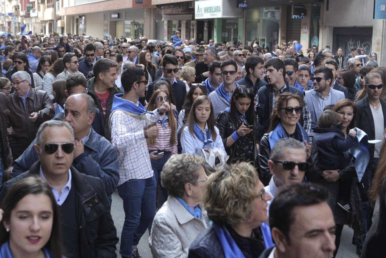 Los Pasos Blanco y Azul dan pie a la Semana Santa