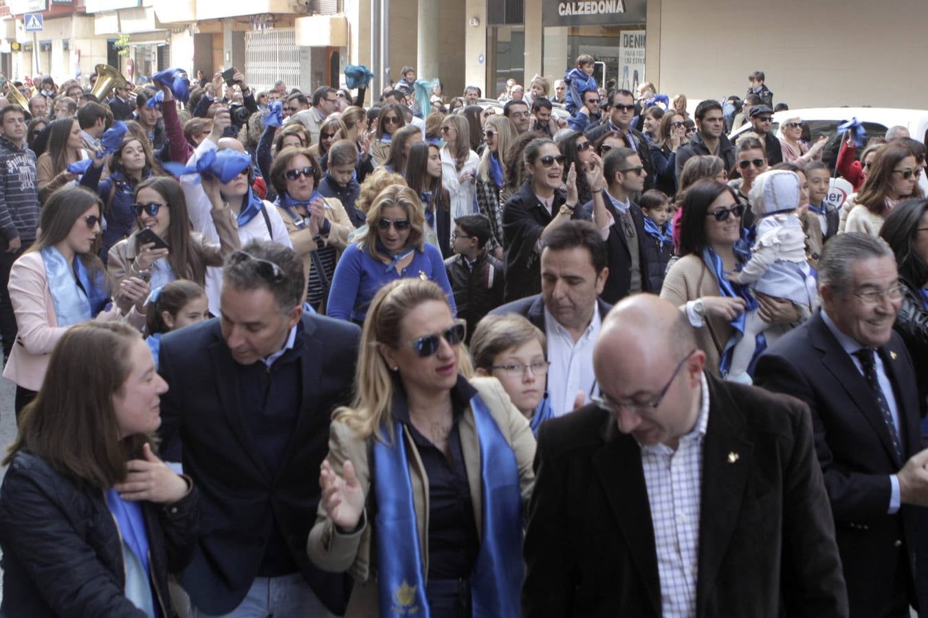 Los Pasos Blanco y Azul dan pie a la Semana Santa