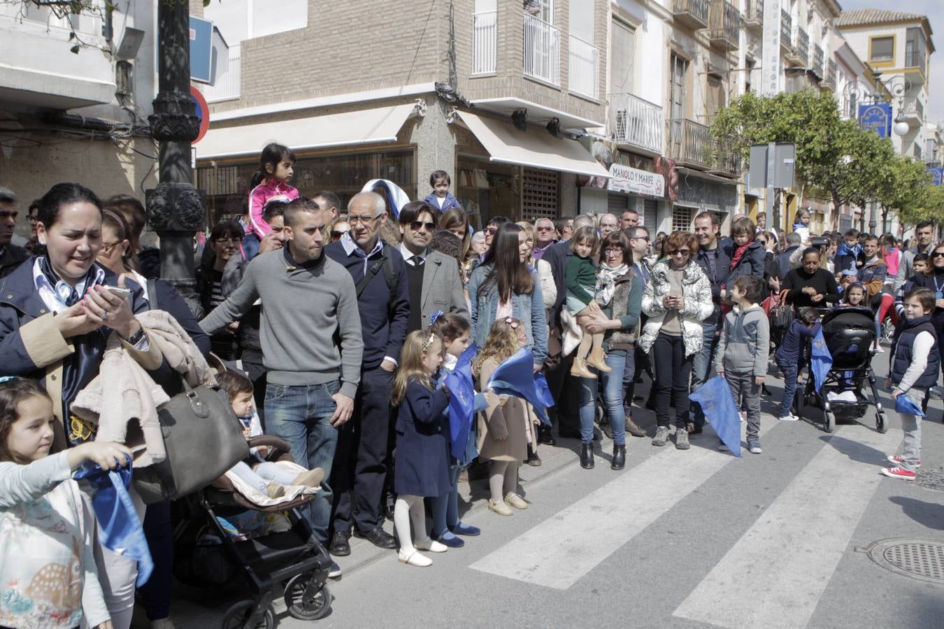 Los Pasos Blanco y Azul dan pie a la Semana Santa