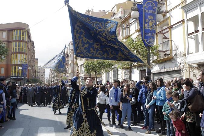 Los Pasos Blanco y Azul dan pie a la Semana Santa