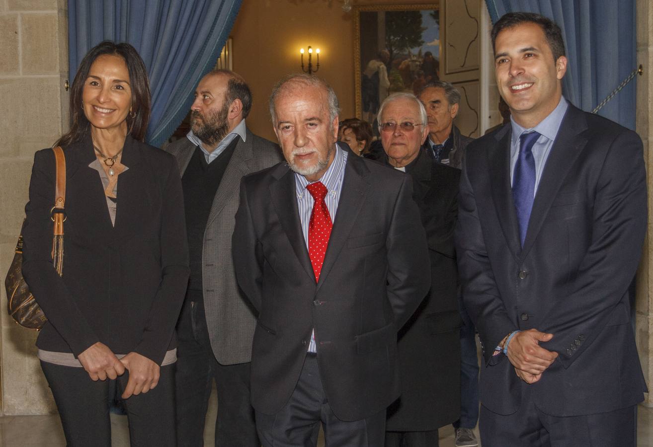 Acto de Miguel Valor en el Ayuntamiento de Alicante