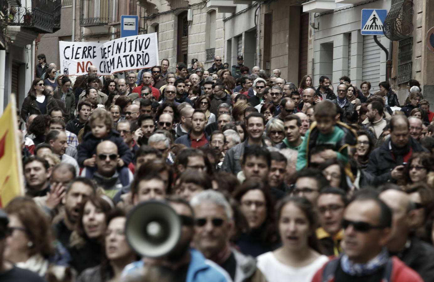 Manifestación en Xixona