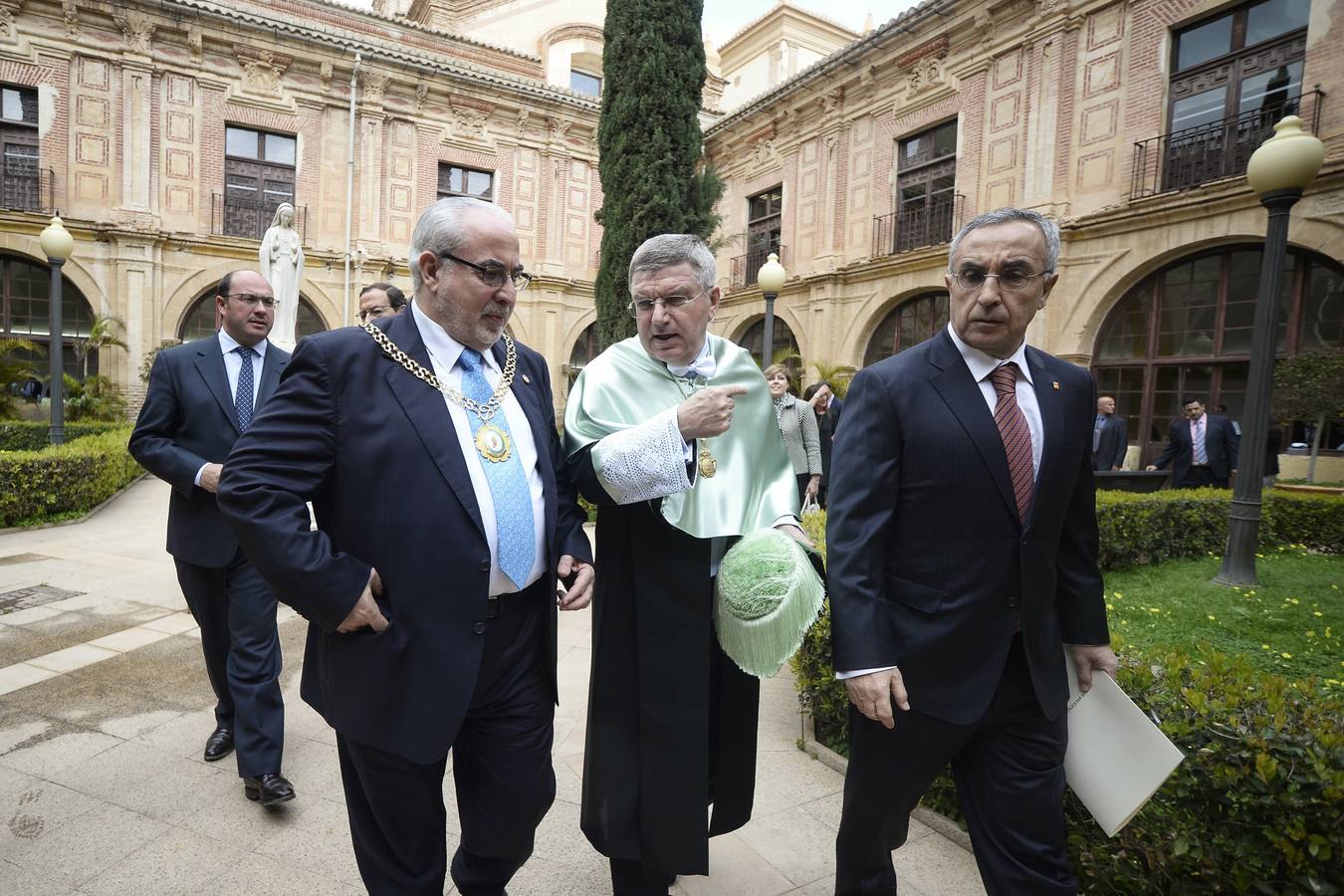 Thomas Bach, investido doctor honoris causa en la UCAM