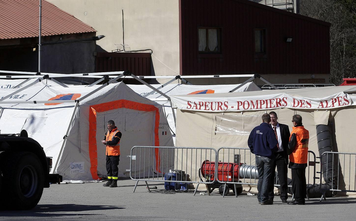 Dispositivo para acoger a los familiares. SEYNE -LES- ALPES (FRANCIA) Las autoridades francesas están organizando un dispositivo en Seyne -les-Alpes para acoger a los familiares de las víctimas que quieran trasladarse hasta el lugar.