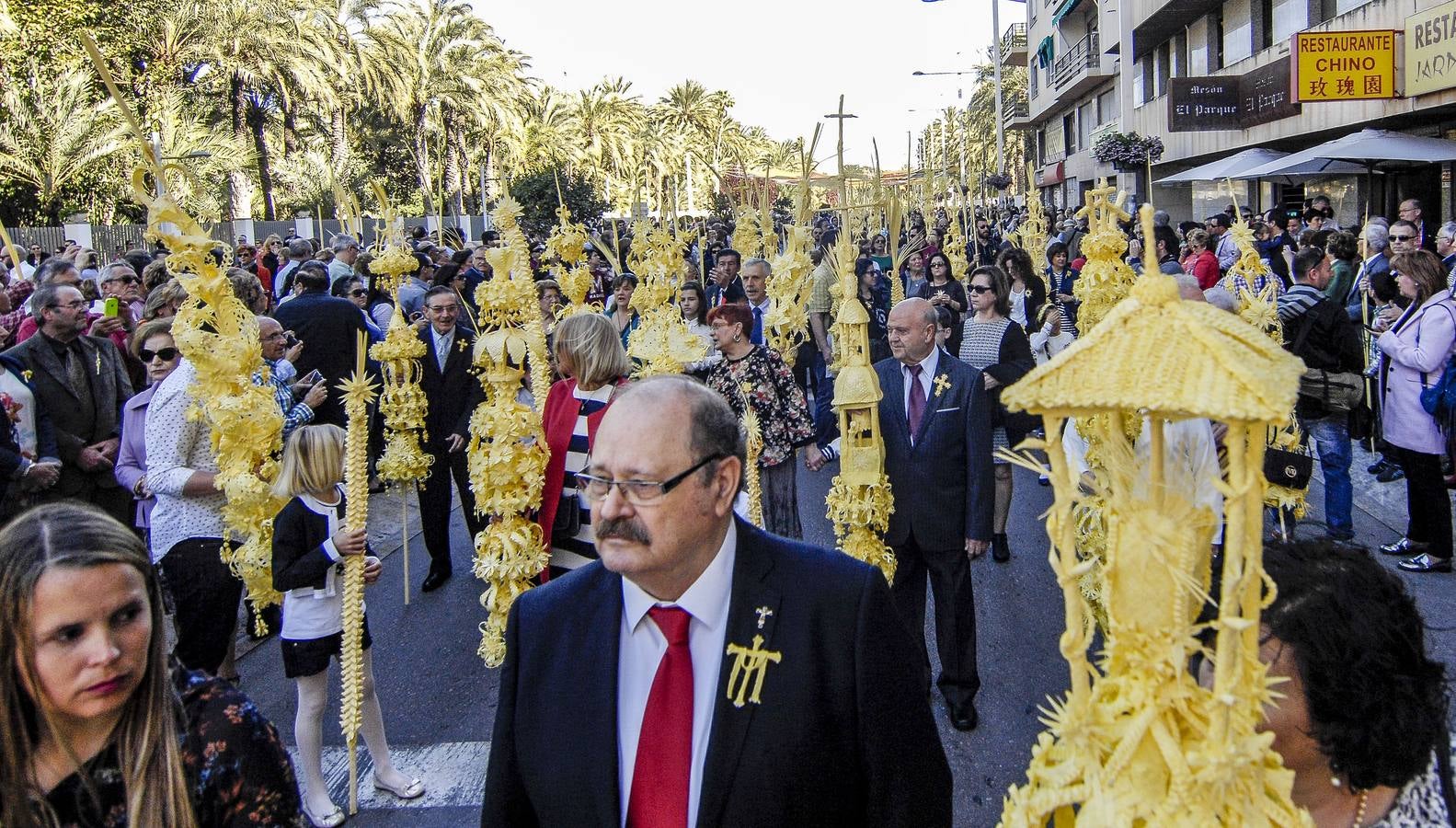 Procesión de Domingo de Ramos en Elche