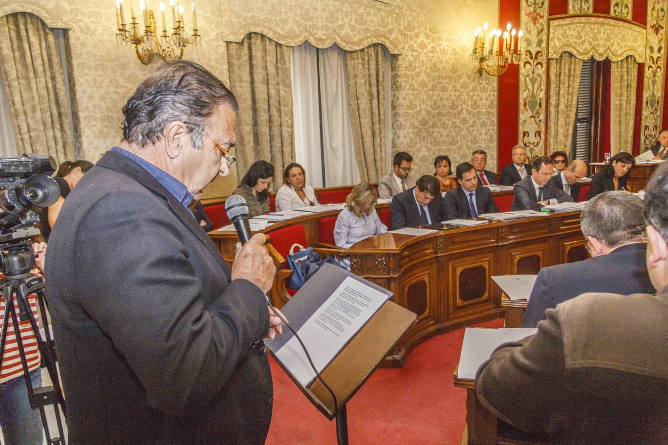 Pleno en el Ayuntamiento de Alicante