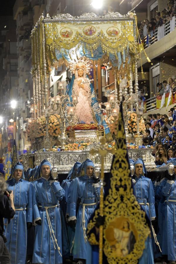 Fulgor blanco y azul en Lorca