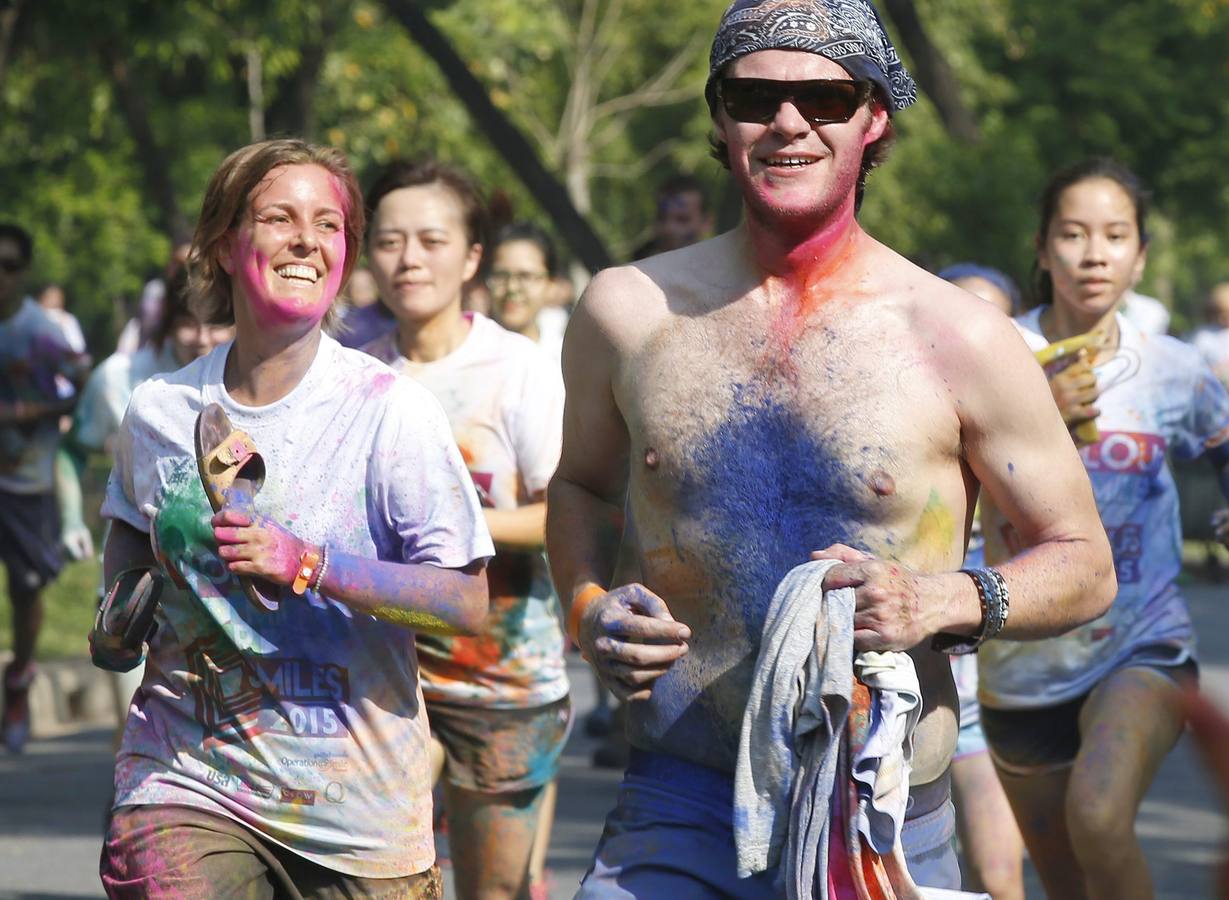 Running &#039;pintado&#039; con fines solidarios