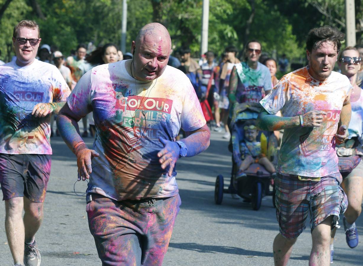 Running &#039;pintado&#039; con fines solidarios