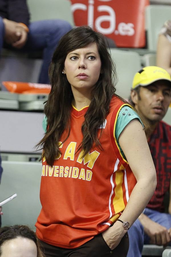 La grada del Ucam-Barcelona