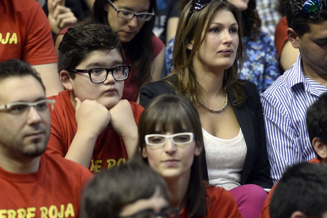 La grada del Ucam-Barcelona