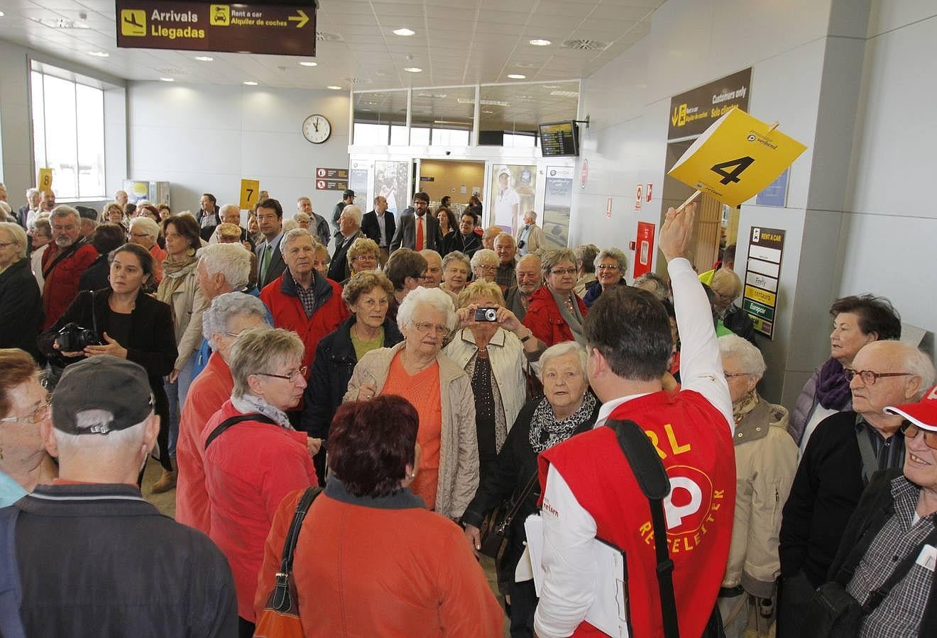 Primera oleada de turistas austriacos