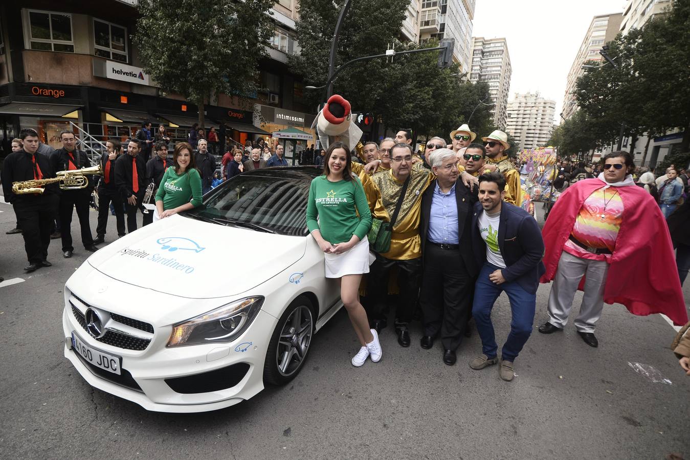 Entrada triunfal en Murcia de la sentenciada