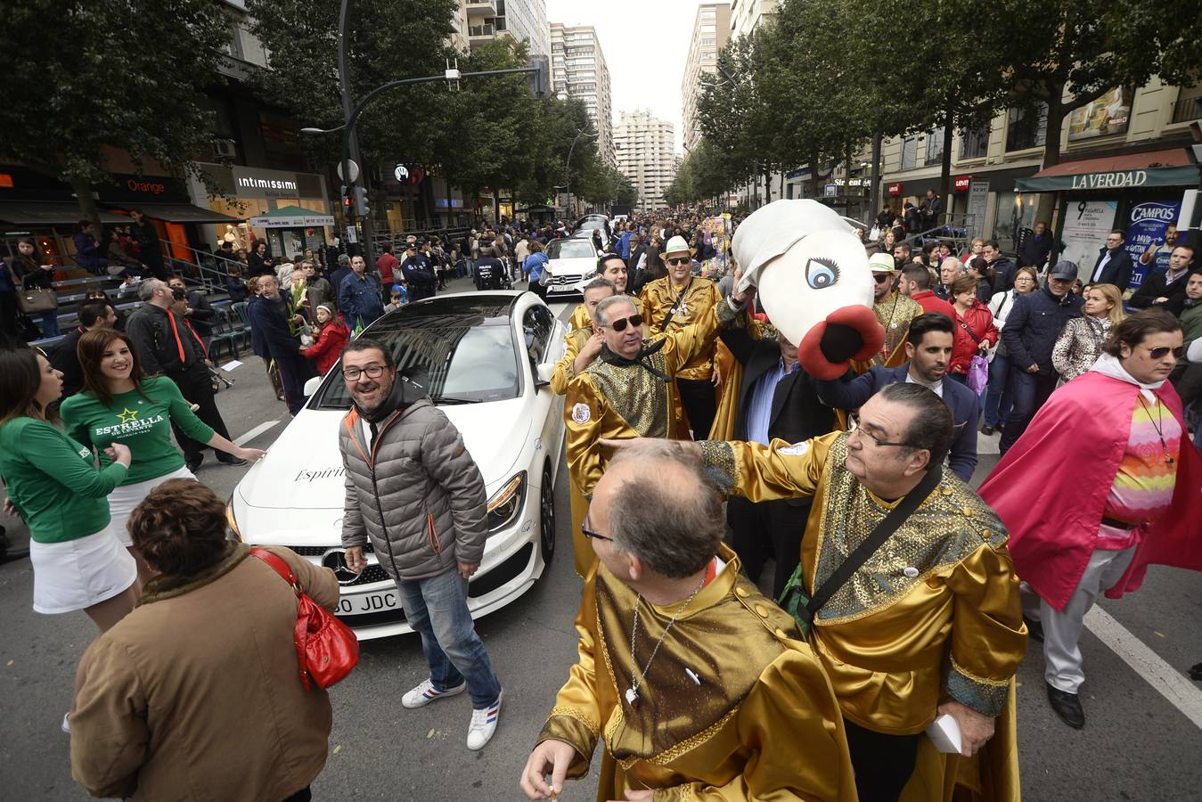 Entrada triunfal en Murcia de la sentenciada