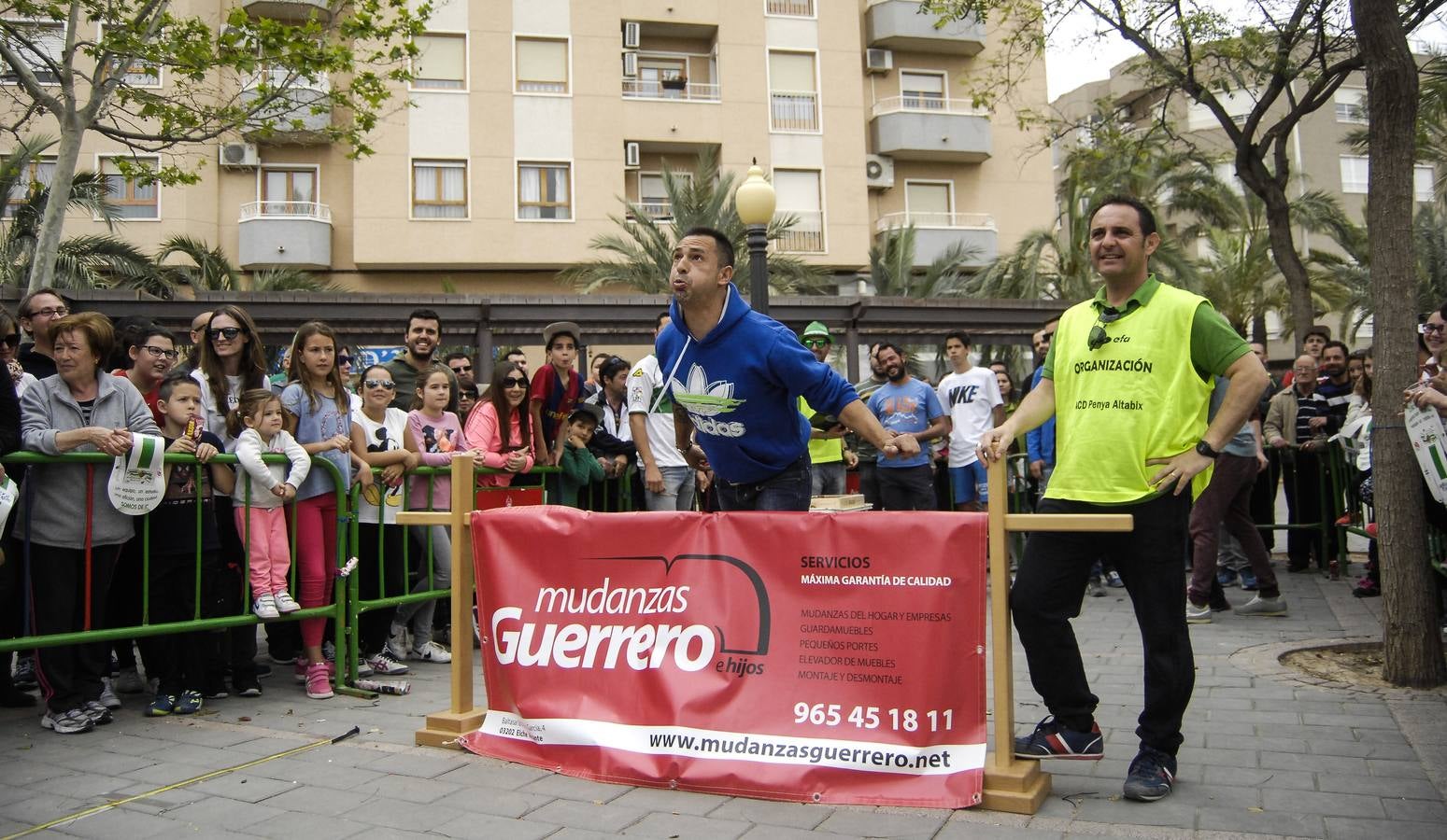 Concurso de lanzamiento de dátil