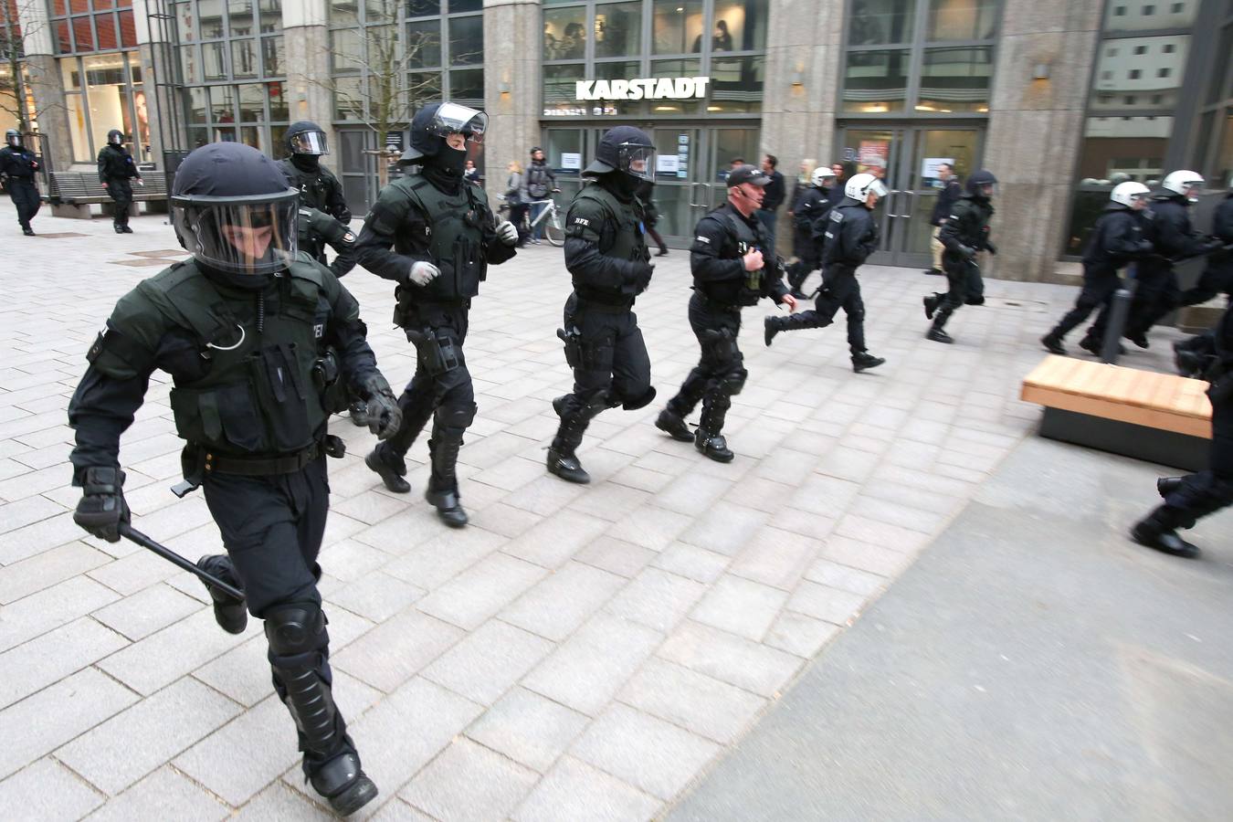 Protesta contra el G7 en Alemania