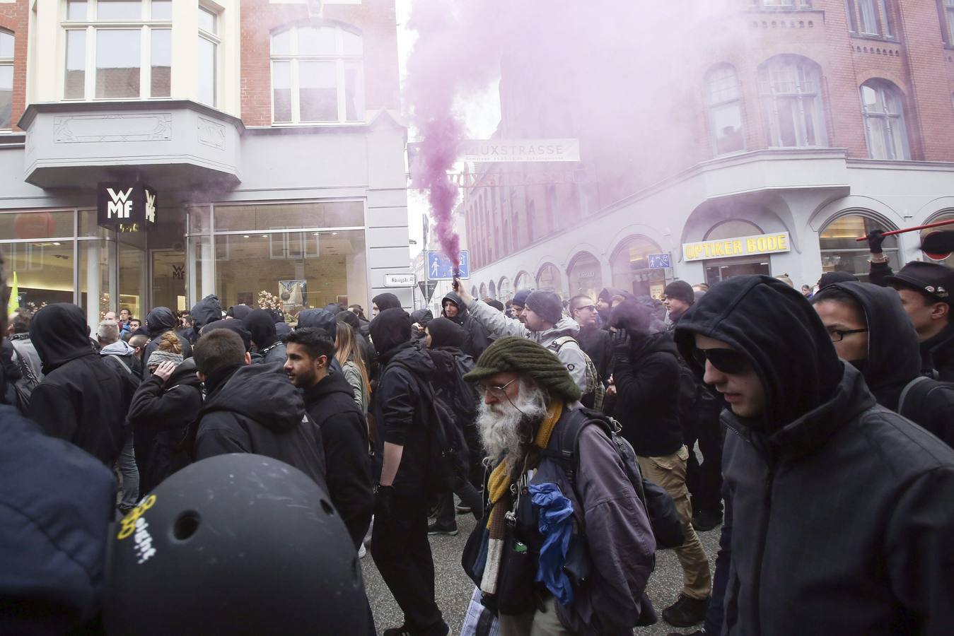 Protesta contra el G7 en Alemania