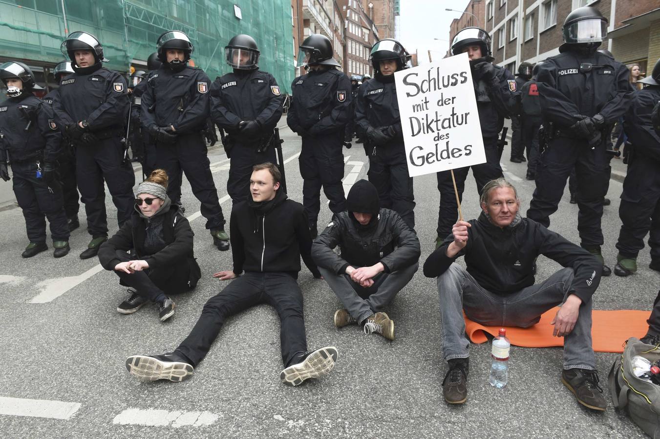 Protesta contra el G7 en Alemania