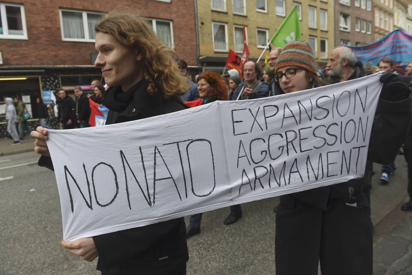 Protesta contra el G7 en Alemania