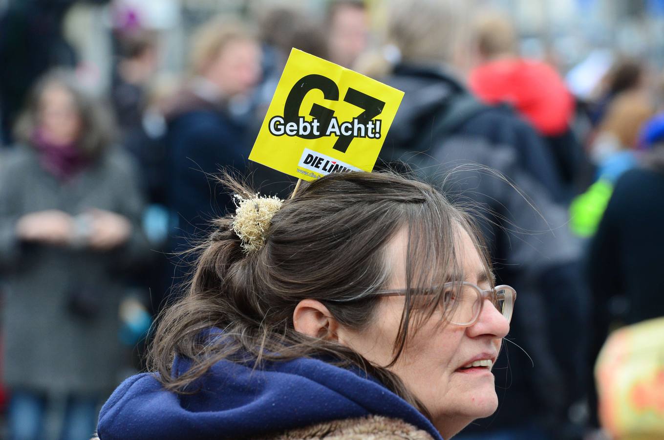 Protesta contra el G7 en Alemania