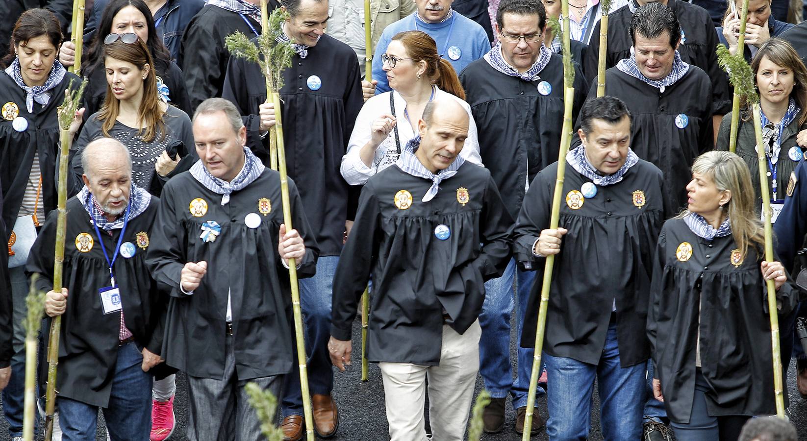 Políticos de Romería