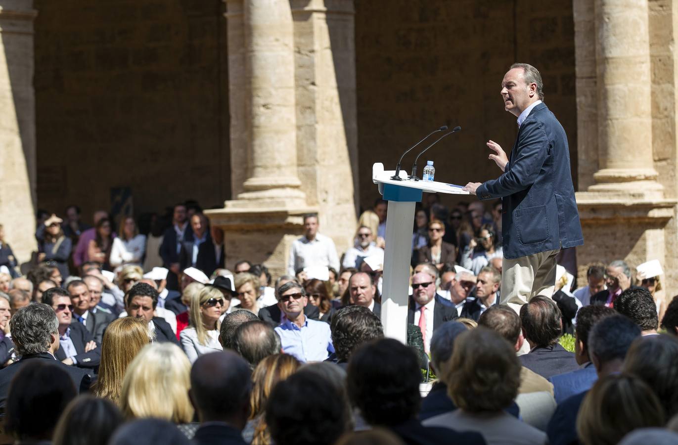 Presentación de Alberto Fabra como candidato del PP a la Generalitat