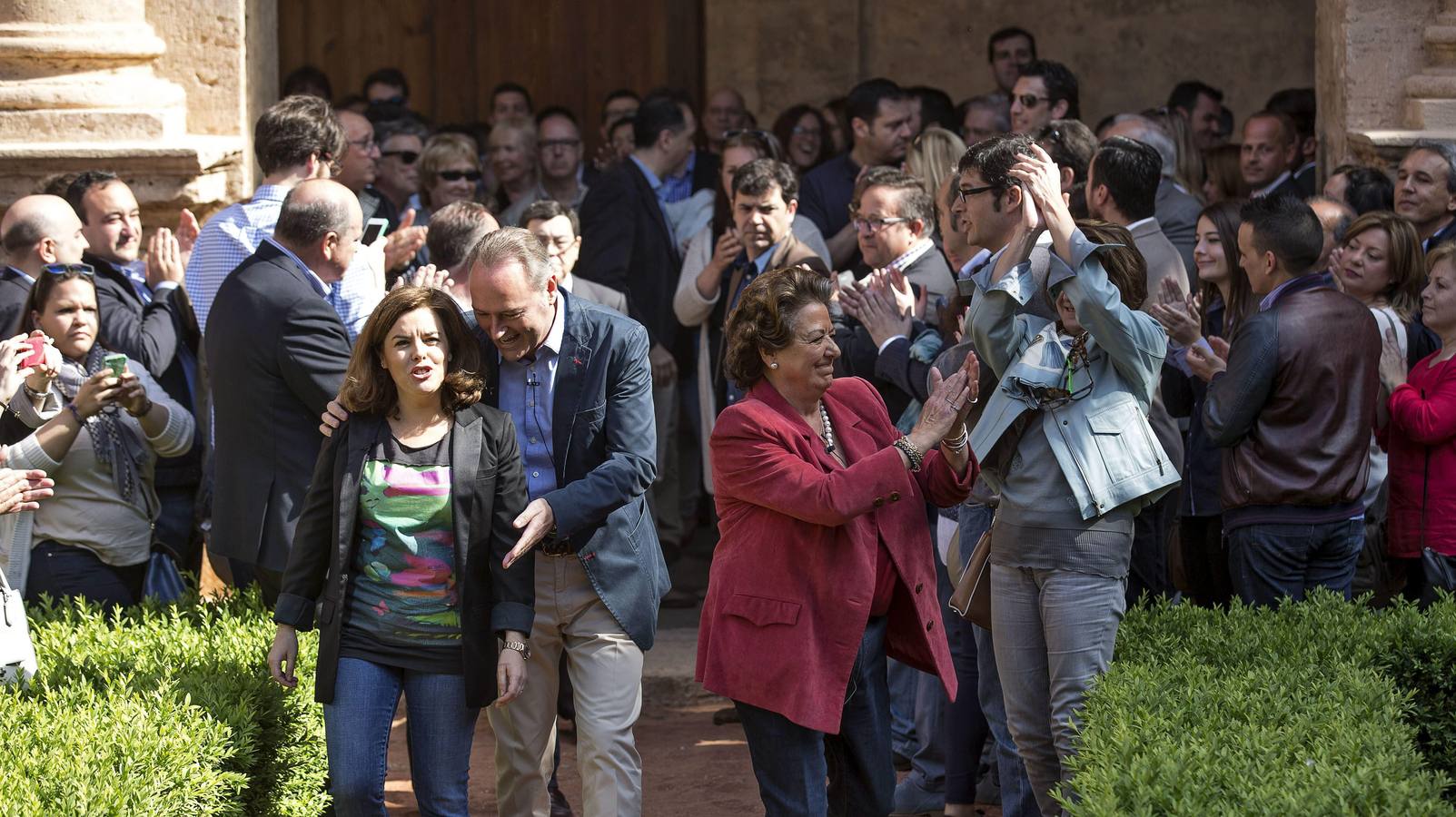 Presentación de Alberto Fabra como candidato del PP a la Generalitat