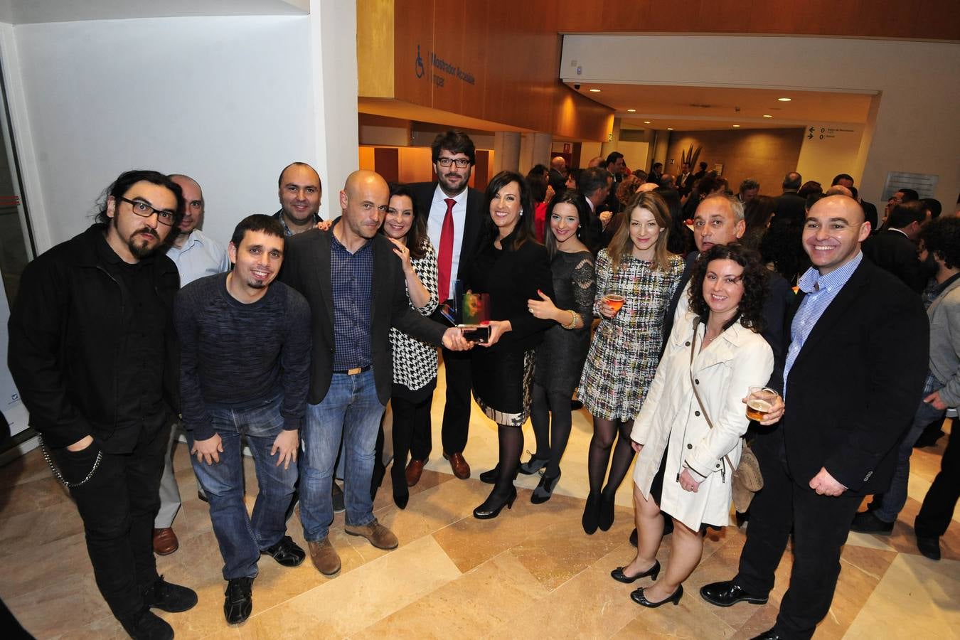Cóctel de los VII Premios Web de &#039;La Verdad&#039;