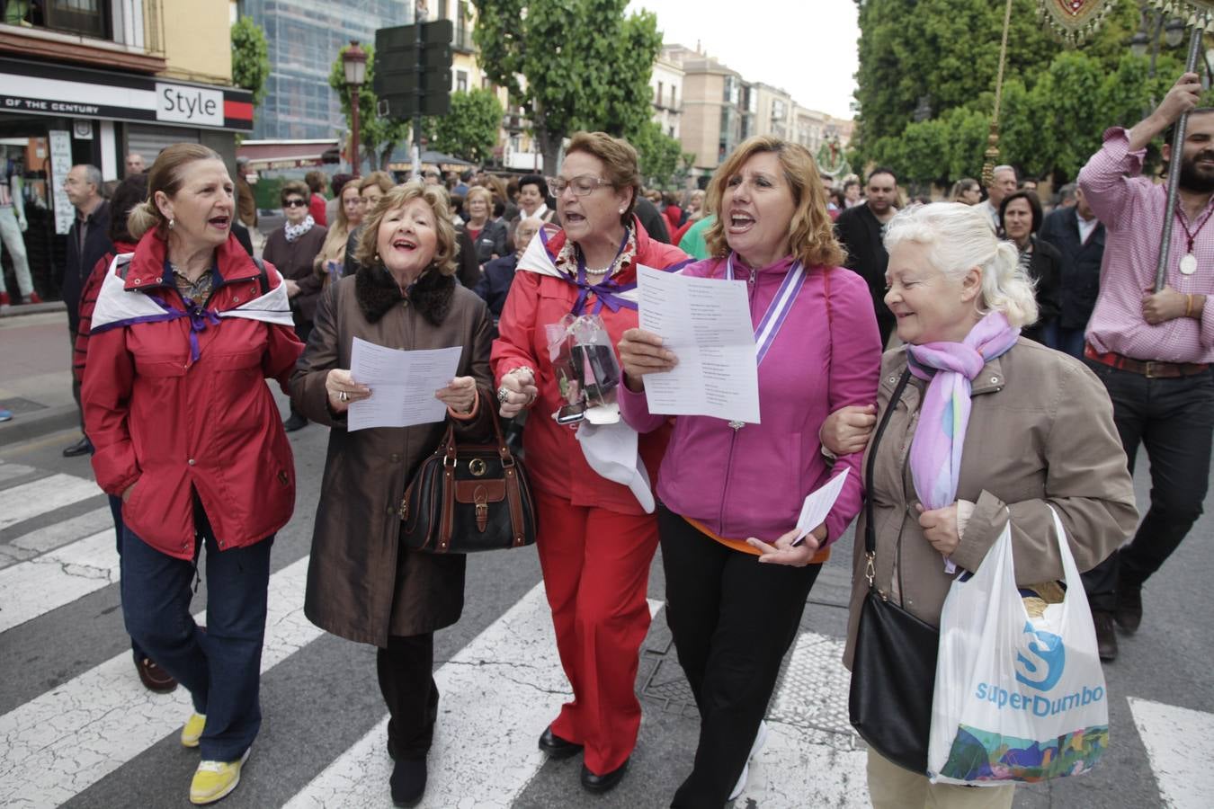 La Virgen de la Fuensanta regresa a su santuario de Algezares