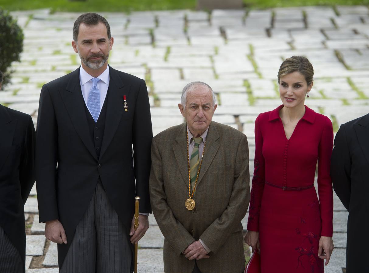 Los Reyes presiden la ceremonia de entrega del Cervantes 2014