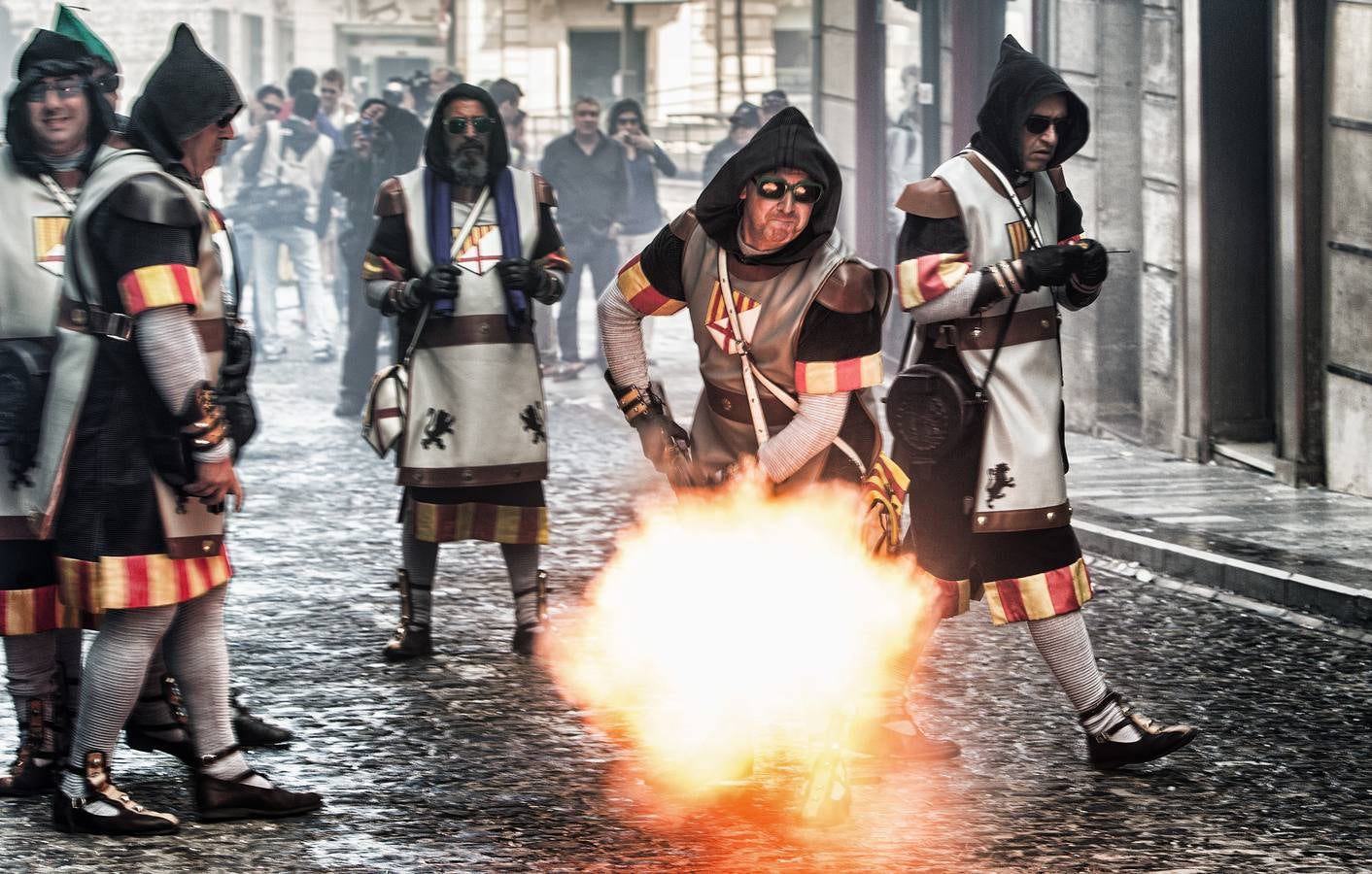 Guerra de arcabuces en Alcoy