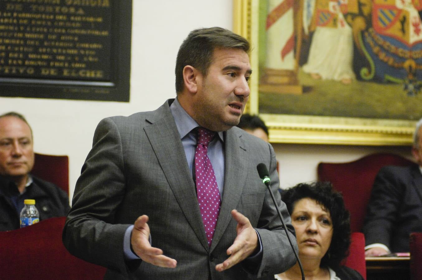 Último pleno ordinario del Ayuntamiento de Elche