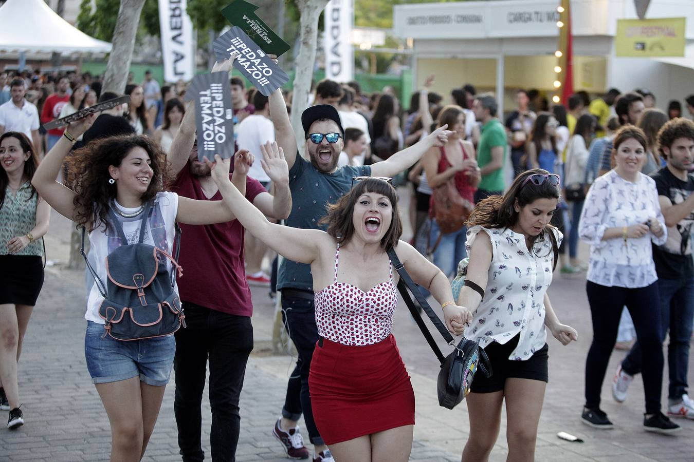 Bailando desde el primer minuto