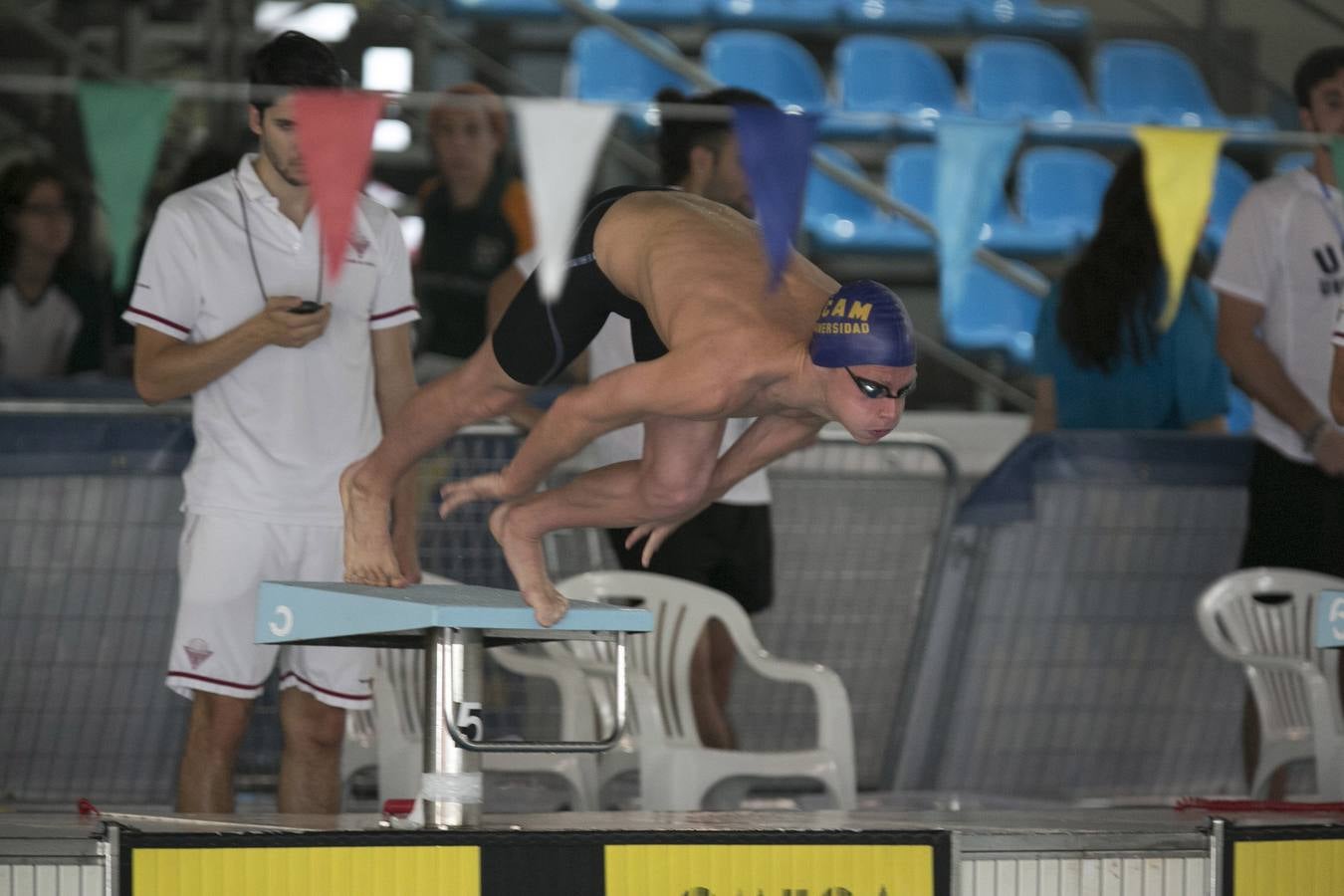Campeonato universitario de natación en Murcia