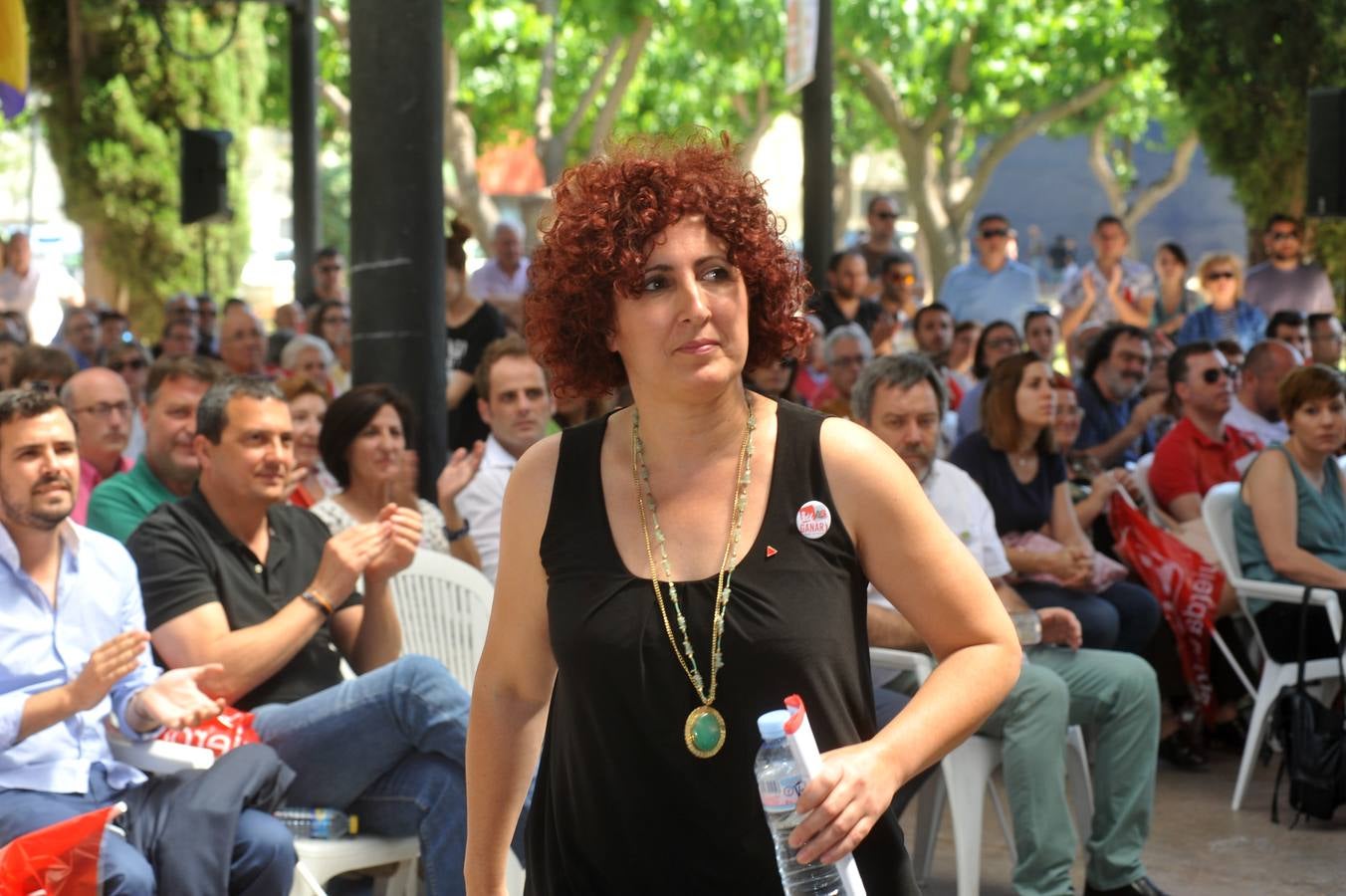 Acto de Alberto Garzón en Murcia