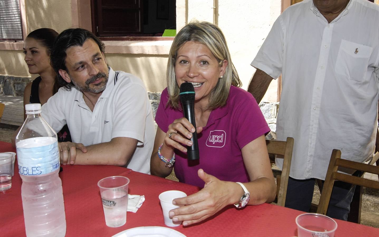 Los Amigos del Arroz con Costra con los candidatos a la Alcaldía