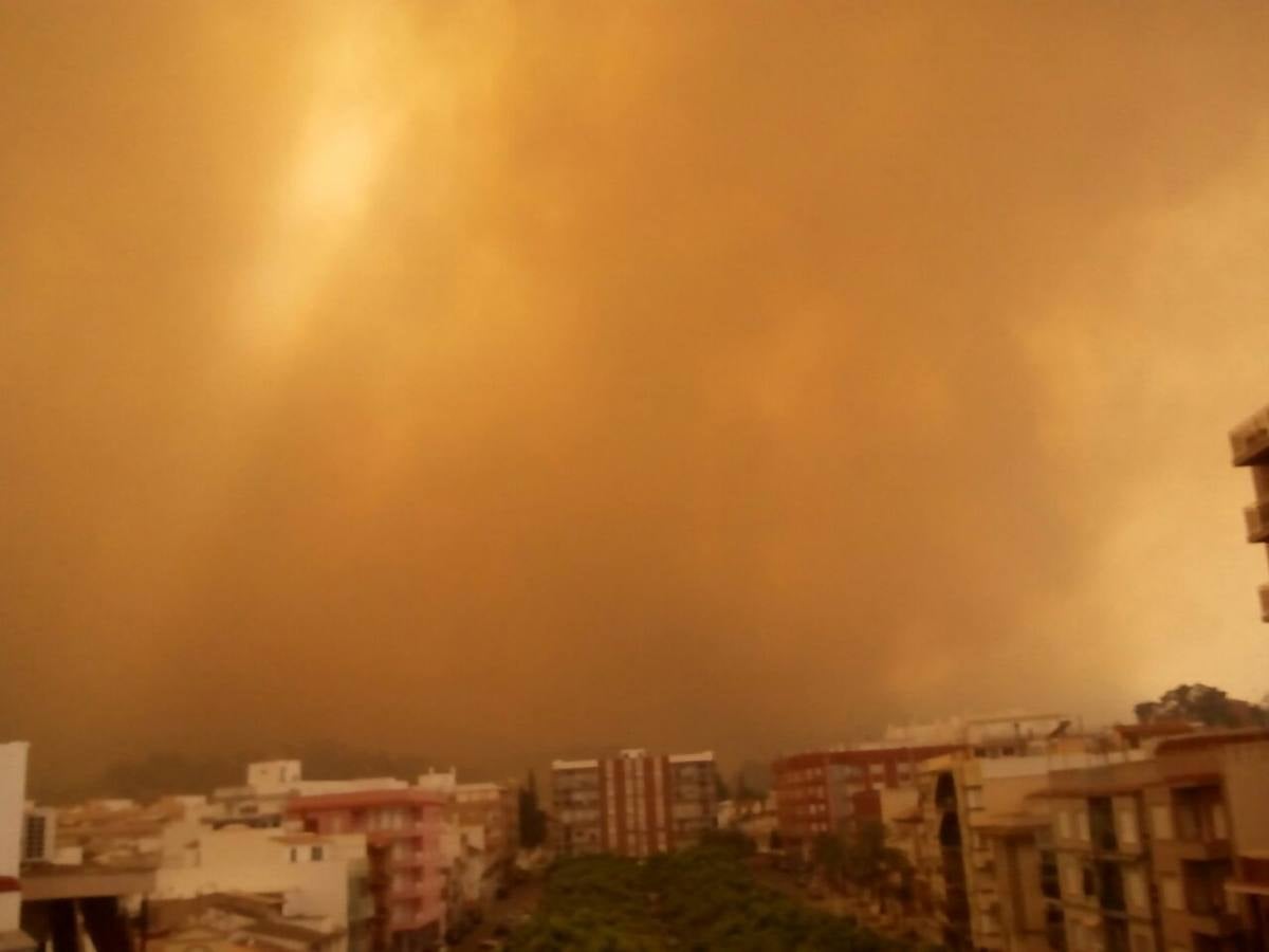 Incendio en La Vall d&#039; Ebo