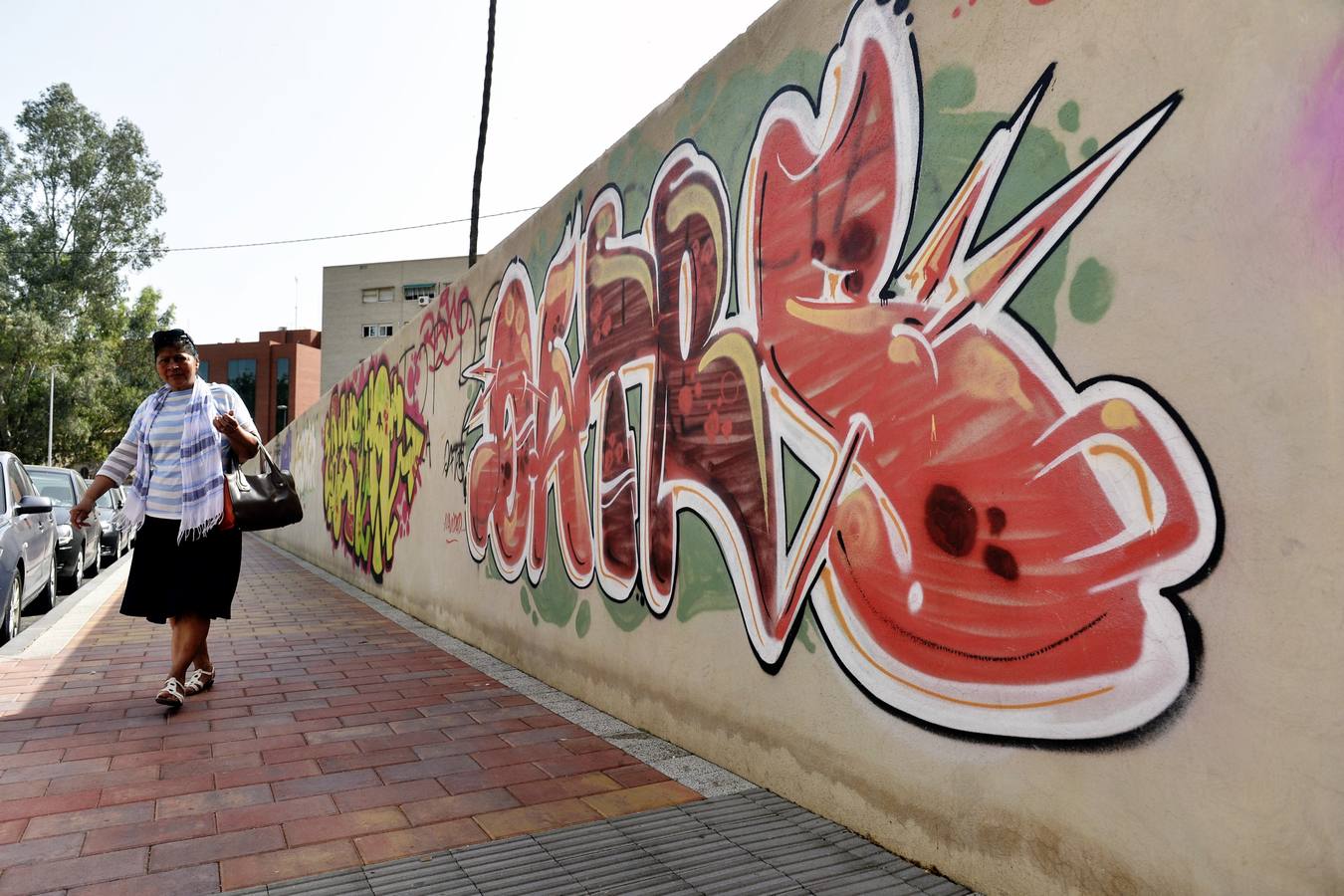 Las pintadas indignan a los vecinos