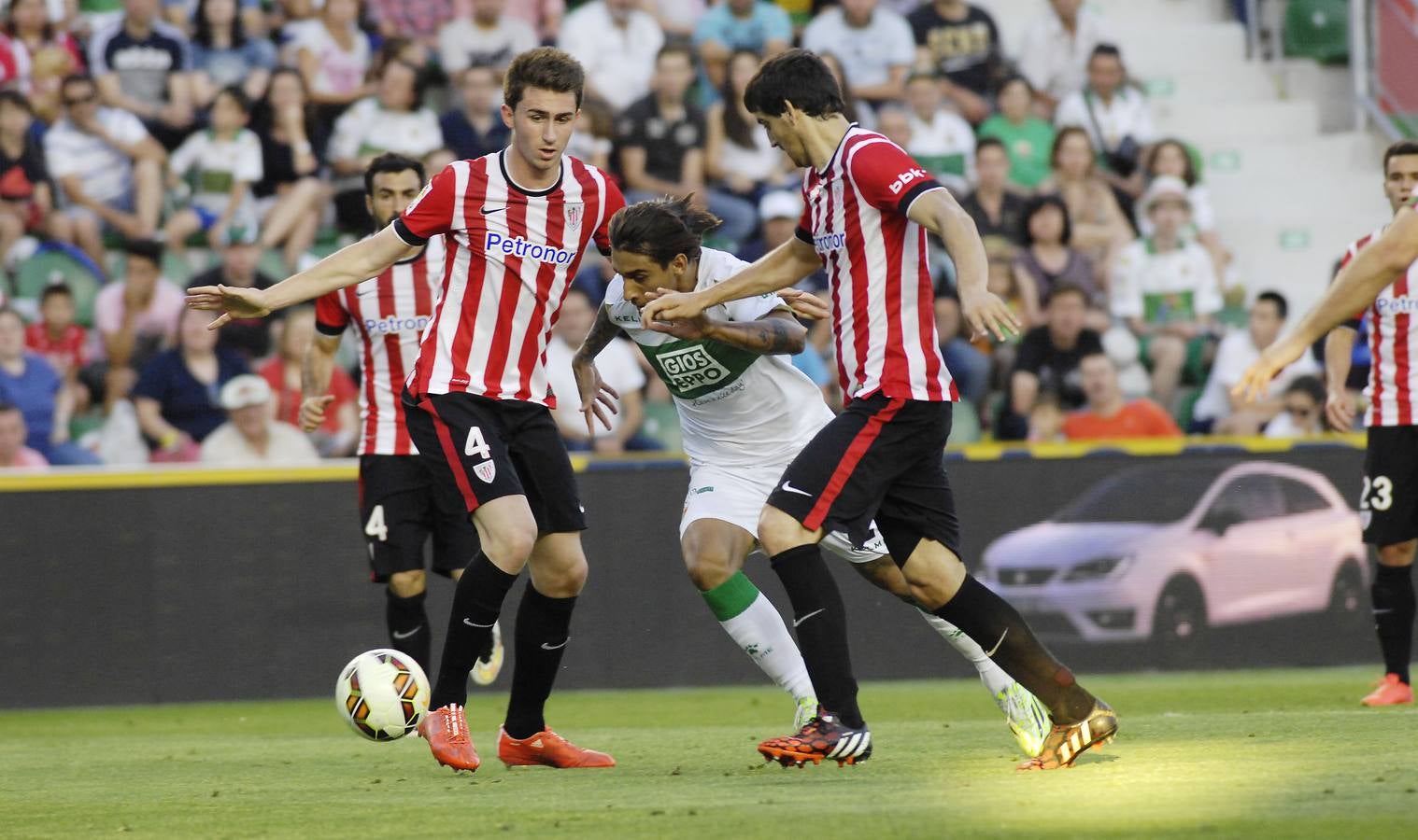 Partido entre el Elche y el Athletic