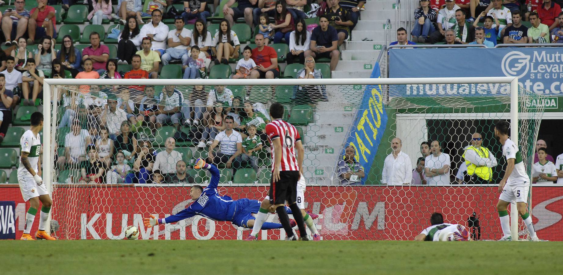 Partido entre el Elche y el Athletic