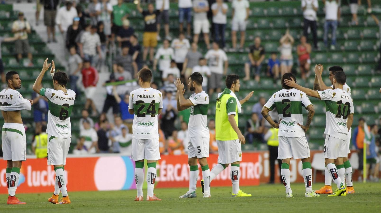 Partido entre el Elche y el Athletic