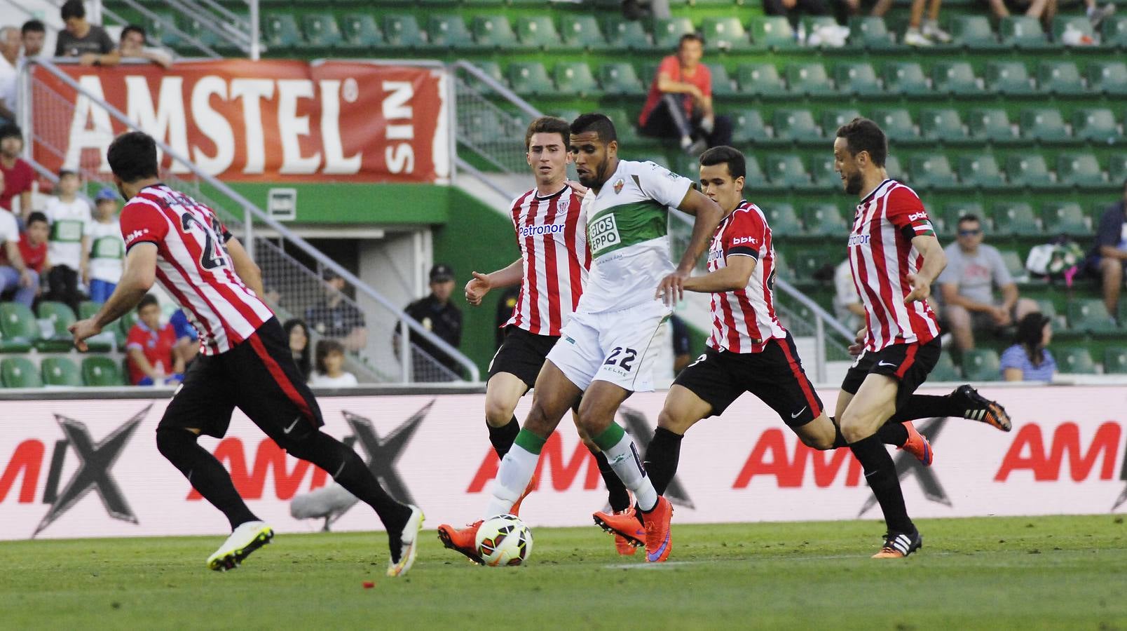 Partido entre el Elche y el Athletic