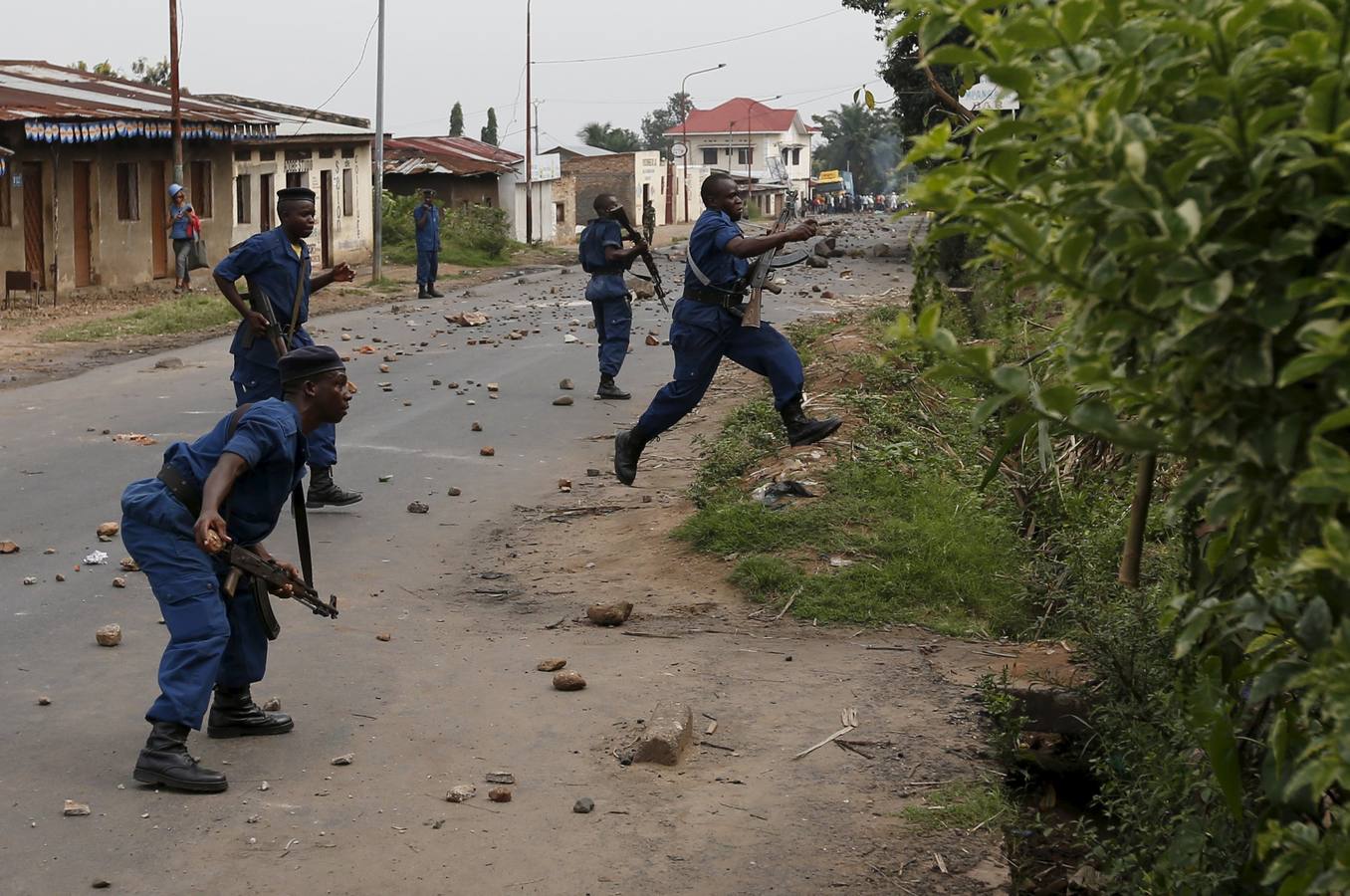 Burundi contra el presidente