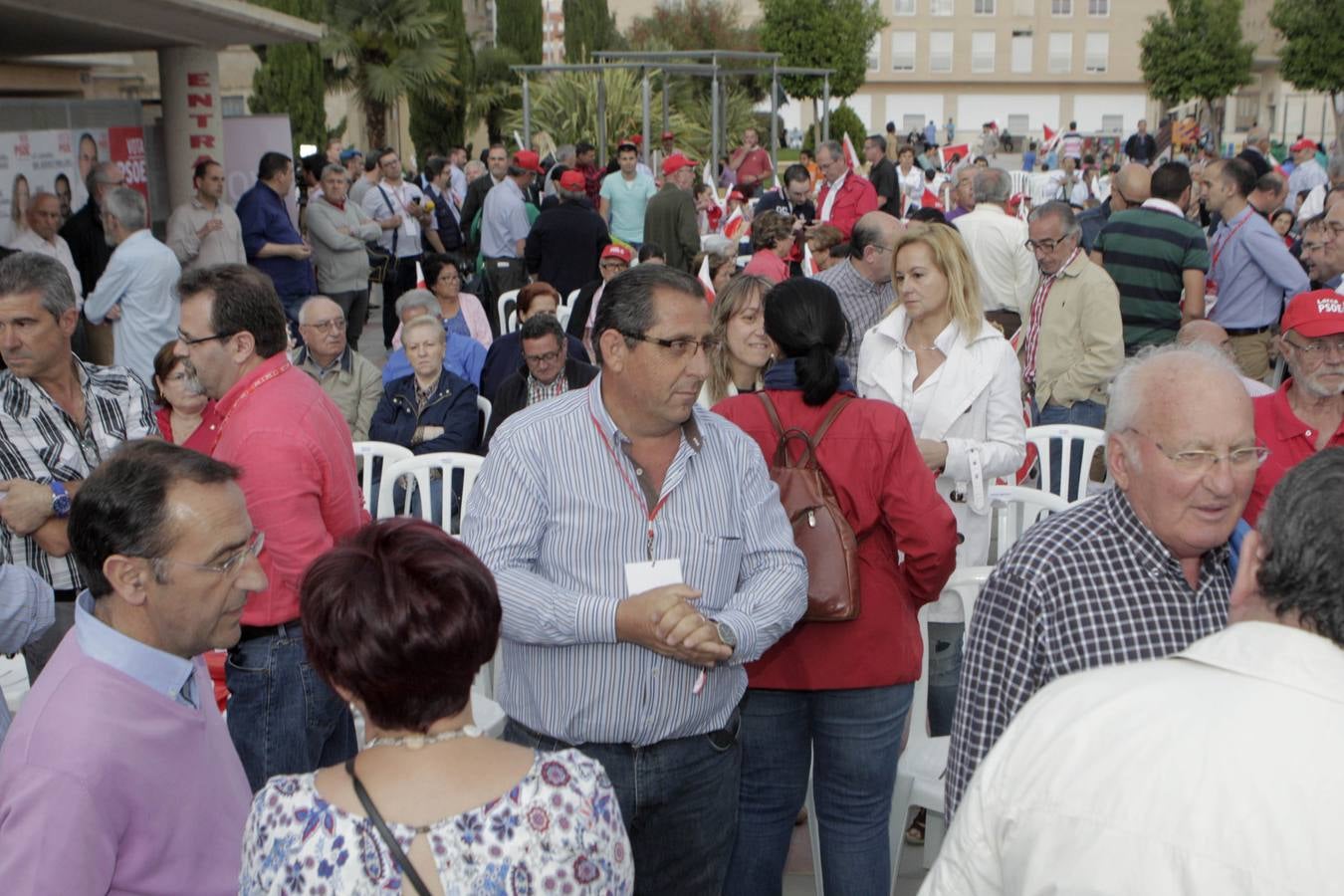 Mitin de Alfonso Guerra en Lorca