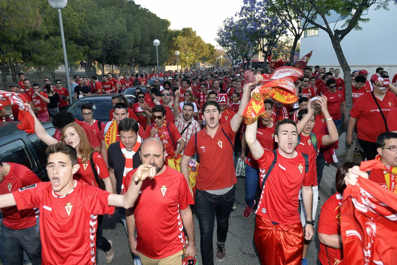 Las mejores imágenes del choque entre Hércules y Real Murcia