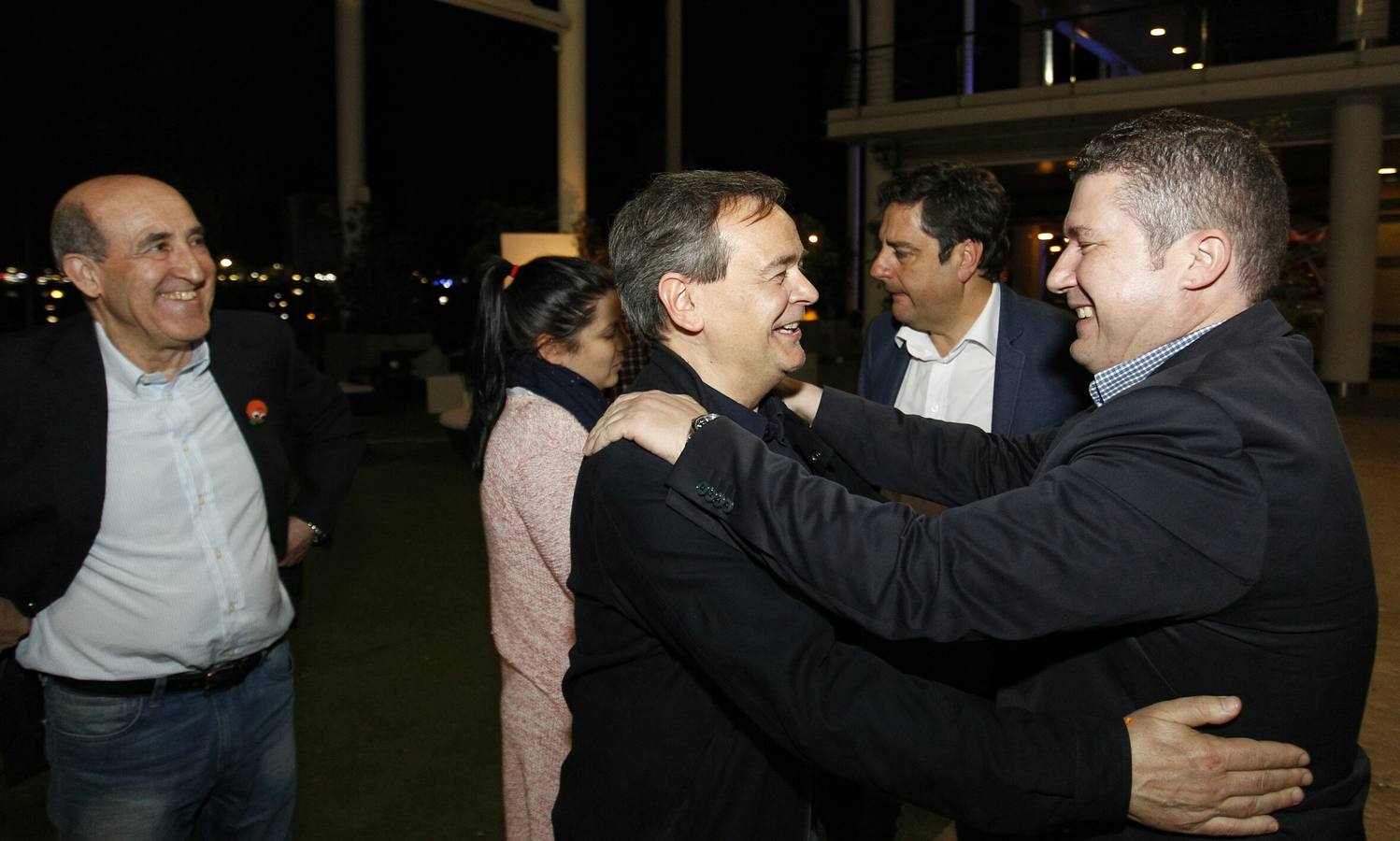 Noche electoral en la sede de Ciudadanos de Alicante