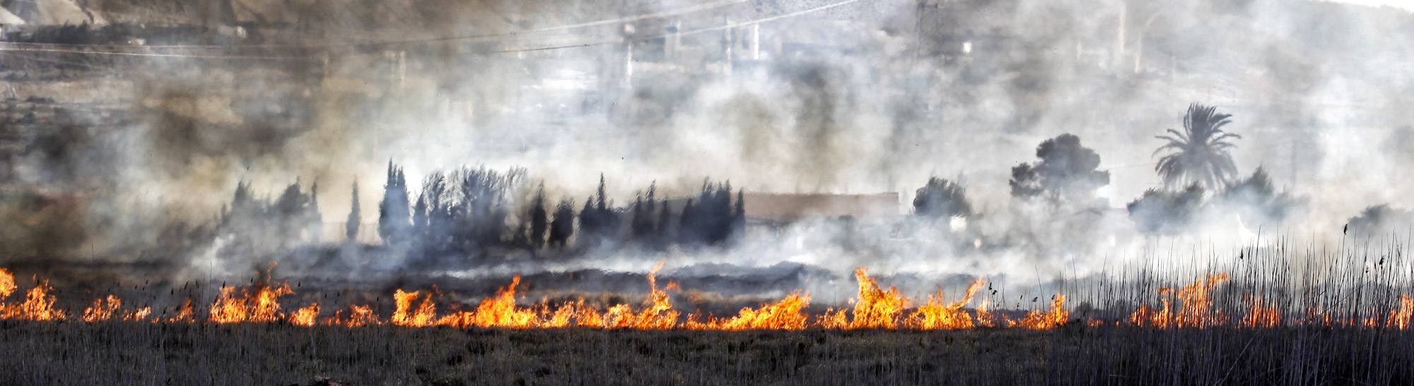 Incendio en Fontcalent